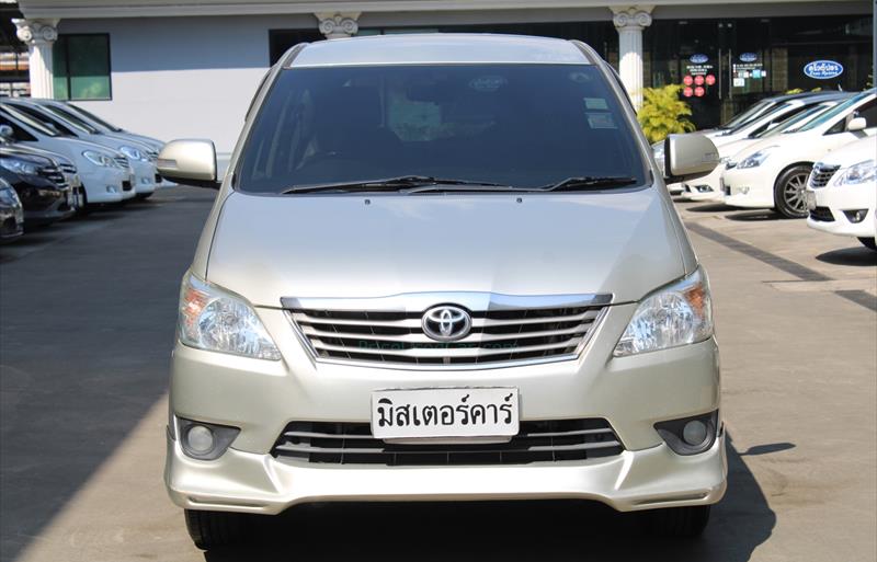 ขายรถตู้มือสอง toyota innova รถปี2012 รหัส 67327-รูปที่2