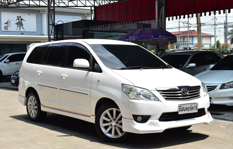 ขายรถตู้มือสอง toyota innova รถปี2012 รหัส 69892-รูปที่1