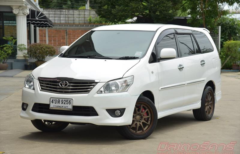 ขายรถตู้มือสอง toyota innova รถปี2012 รหัส 80030-รูปที่1