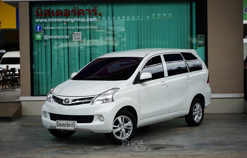 ขายรถเก๋งมือสอง toyota avanza รถปี2013 รหัส 84206-รูปที่1