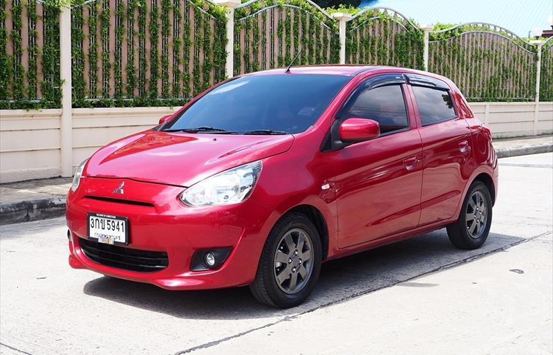 ขายรถเก๋งมือสอง mitsubishi mirage รถปี2012 รหัส 85391-รูปที่1