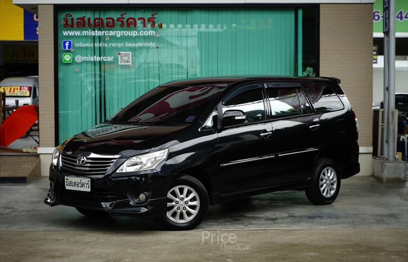 รถตู้มือสอง  TOYOTA INNOVA 2.0 V รถปี2012