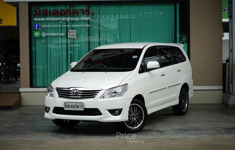 รถตู้มือสอง  TOYOTA INNOVA 2.0 V รถปี2012