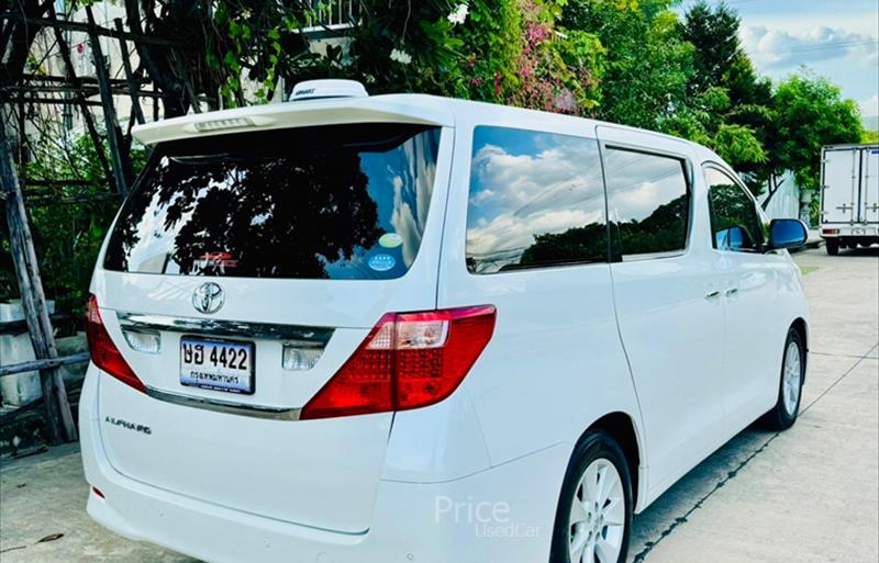 ขายรถตู้มือสอง toyota alphard รถปี2010 รหัส 86005-รูปที่4