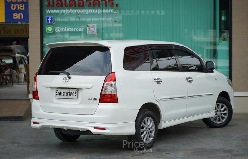 ขายรถตู้มือสอง toyota innova รถปี2014 รหัส 86012-รูปที่2